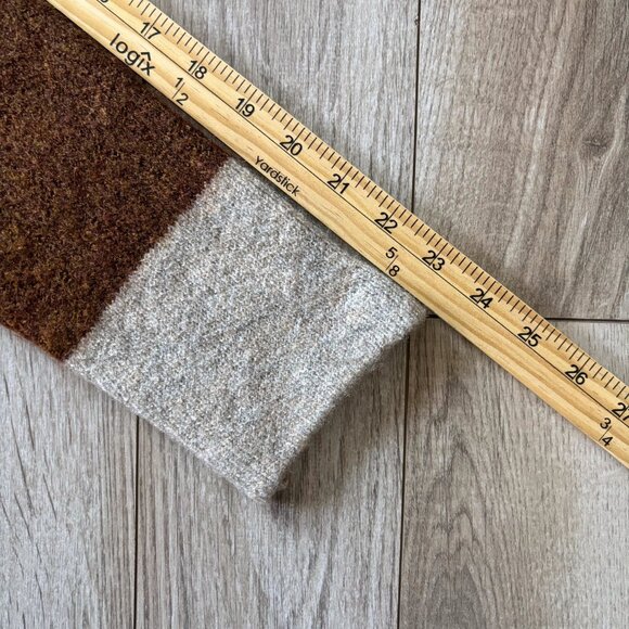 Max Studio Color Block Cardigan Sweater Duster Womens Size Extra Small Oversized - Picture 8 of 12